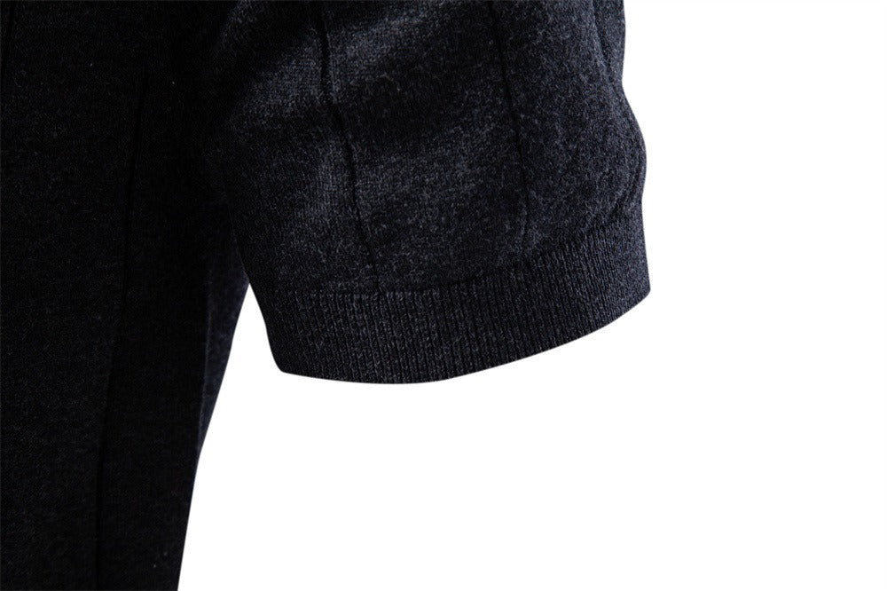 Men's Textured Short Sleeve Knit Shirt