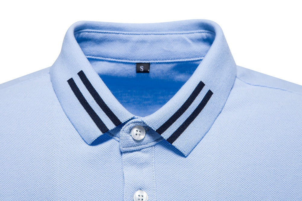 Men's Contrast Trim Polo Shirt