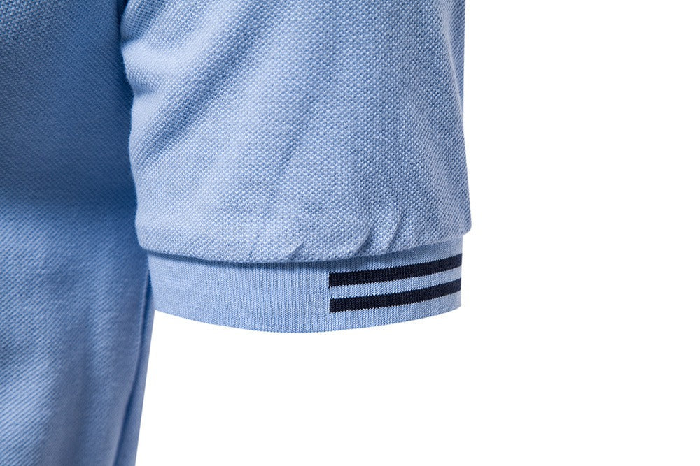 Men's Contrast Trim Polo Shirt