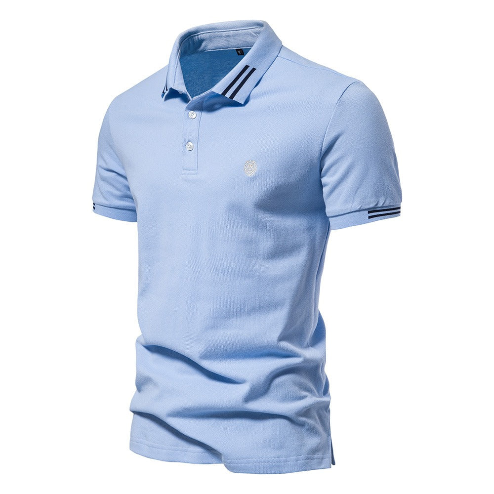Men's Contrast Trim Polo Shirt