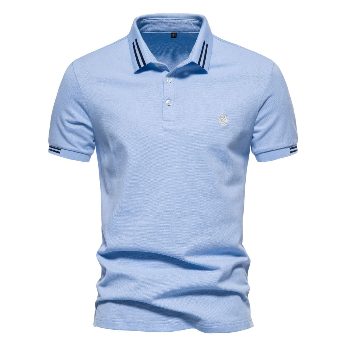 Men's Contrast Trim Polo Shirt