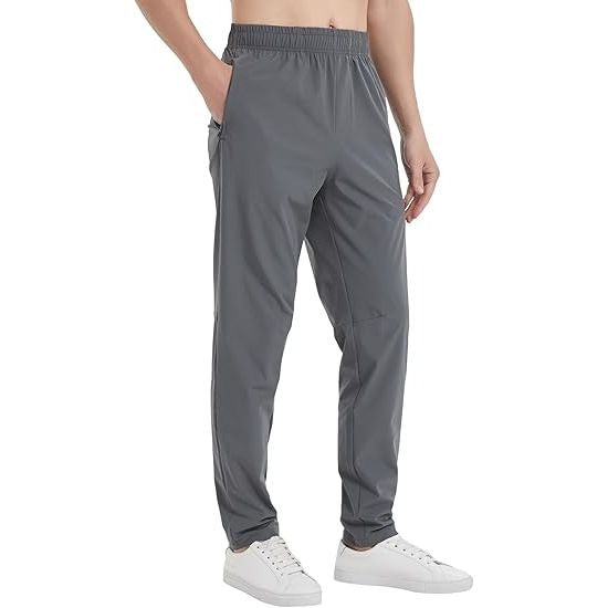 Men’s Tall Open Bottom Quick-Dry Track Pants