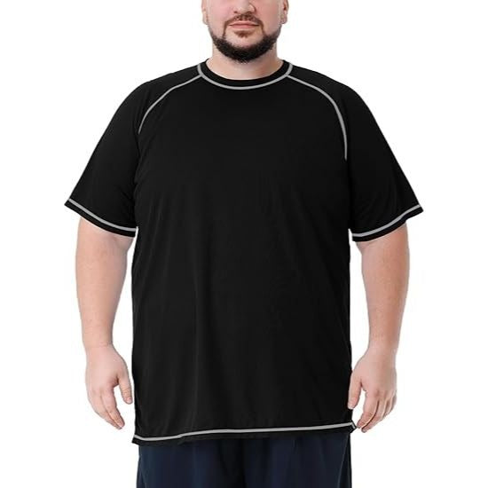Men’s Big & Tall UPF 50+ Rash Guard T-Shirt